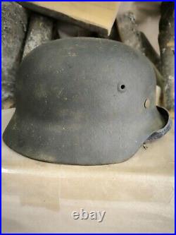 WW2 German Original M40 helmet size 68