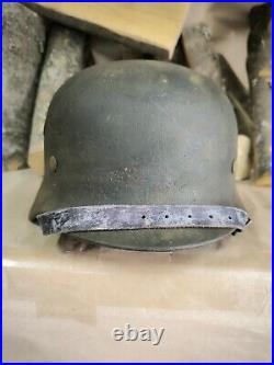 WW2 German Original M40 helmet size 68