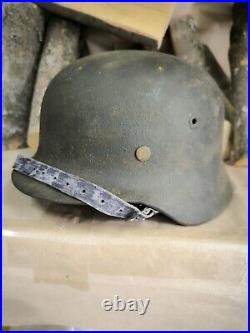 WW2 German Original M40 helmet size 68