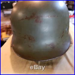 WW2 German Police Helmet Double Decal