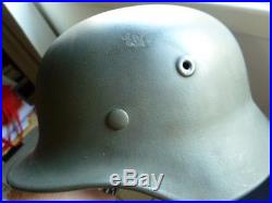 WW2 German Quist M-40 combat helmet with liner