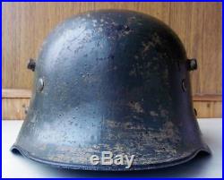 WW2 German Transitional Helmet M17/66 with liner Full Original