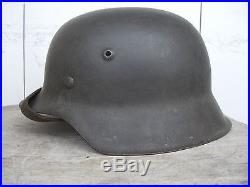 WW2 German W-SS M42 steel helmet