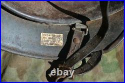 WW2 German Wehrmacht Helmet M35 100% Original Desert camo vet bring back