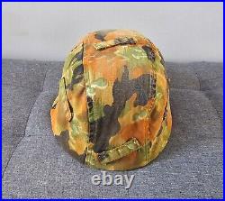 WW2 German elite M35 Camo Leibermuster Helmet cover