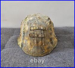 WW2 German elite Reversible Camo Helmet Cover