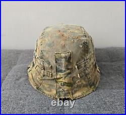 WW2 German elite Reversible Camo Helmet Cover