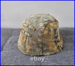 WW2 German elite Reversible Camo Helmet Cover