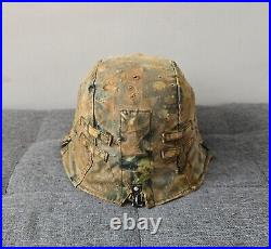 WW2 German elite Reversible Camo Helmet Cover