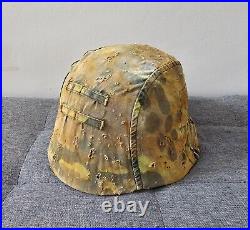 WW2 German elite Reversible Camo Helmet Cover