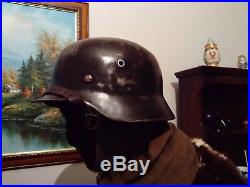 WW2 German elite combat helmet