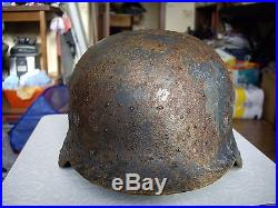 WW2 German helmet M35 Luftwaffe. Original. Relic