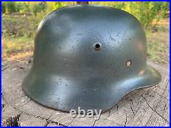 WW2 German helmet M35 SE64 3259 LW
