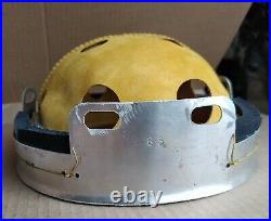 WW2 German helmet M38 paratrooper. Leather liner. All size