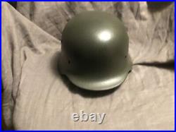 WW2 German helmet M40 ET64 DD Pol