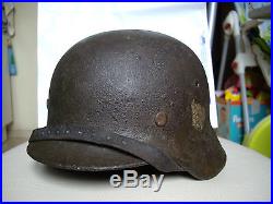 WW2 German helmet M40. Original. Relic