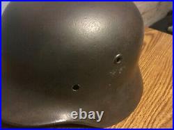 WW2 German helmet M40 Q66