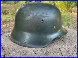 WW2 German helmet M42 ckl64 3756