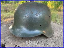 WW2 German helmet M42 hkp68 3315