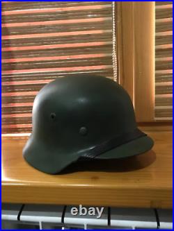 WW2. German helmet of a soldier from the Wehrmacht period. WWII. WW2