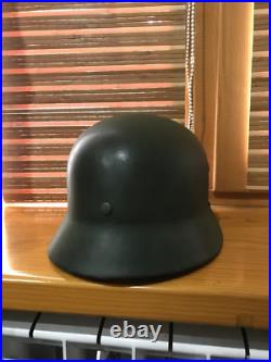 WW2. German helmet of a soldier from the Wehrmacht period. WWII. WW2