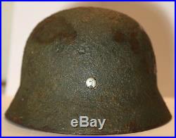 WW2 German helmet sand camouflage M35 62-size Stalingrad