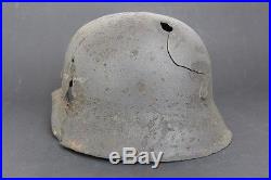 WW2 German military helmet mod. 42. Battlefield Relic