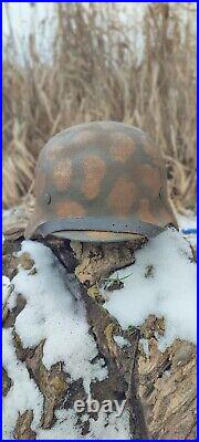 WW2 German original helmet M35. Size 62