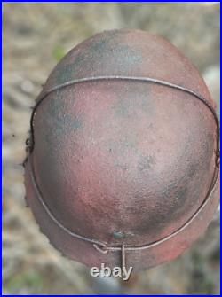 WW2 German original helmet M35. Size 64