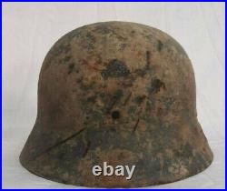 WW2 German original helmet not restoration has original decals