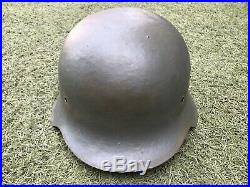 WW2 German restored helmet M42. Size 66