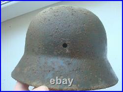 WW2 Helmet of a German soldier, Eastern Front WWII