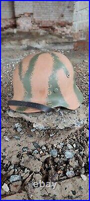 WW2 M35 German Helmet WWII M 35. Combat helmet. Size 62