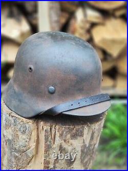WW2 M35 German Helmet WWII M 35. Combat helmet size 62