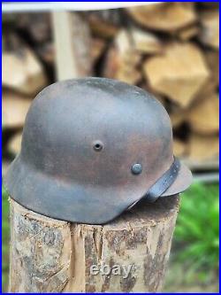 WW2 M35 German Helmet WWII M 35. Combat helmet size 62