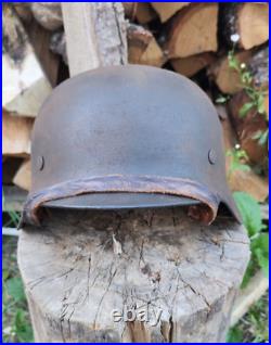 WW2 M35 German Helmet WWII M 35 Combat helmet size 68