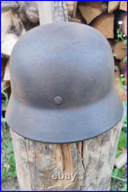 WW2 M35 German Helmet WWII M 35 Combat helmet size 68
