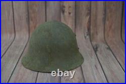 WW2 M36 German Helmet War Bulgarian Flag size 55 1936 WWII