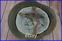 WW2 M36 German Helmet with Grey Liner 1936 WWII