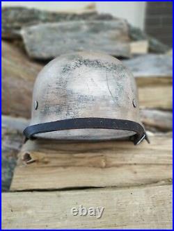 WW2 M40 German Helmet WWII M40 Combat helmet. Size 64