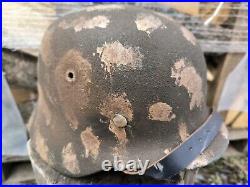 WW2 M40 German Helmet WWII M40 Combat helmet. Size 64