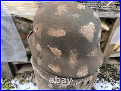 WW2 M40 German Helmet WWII M40 Combat helmet. Size 64