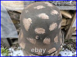 WW2 M40 German Helmet WWII M40 Combat helmet. Size 64