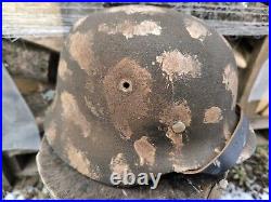 WW2 M40 German Helmet WWII M40 Combat helmet. Size 64