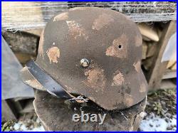 WW2 M40 German Helmet WWII M40 Combat helmet. Size 64