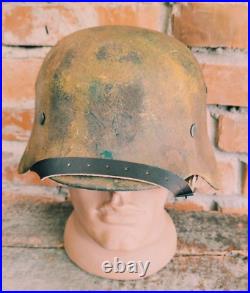 WW2 M40 German Helmet WWII M 40. Combat helmet size 64