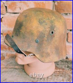 WW2 M40 German Helmet WWII M 40. Combat helmet size 64