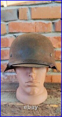 WW2 M42 German Helmet WWII M 42. Combat helmet size 64