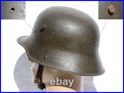 WW2 Original Finnish Army Named WW1 German M16 Steel Helmet M18 Liner 1944 War