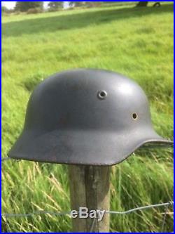 WW2 Original German Helmet Combat Grey